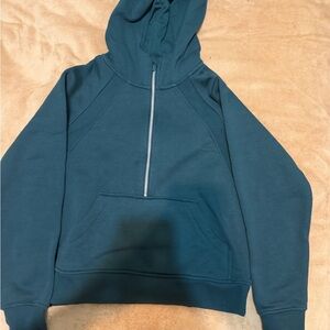 Danskin Women’s Emerald Green Half Zip up Hoodie size Small